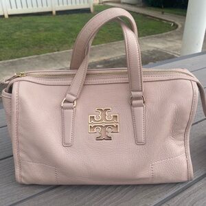 Tory Burch Blush Leather Satchel